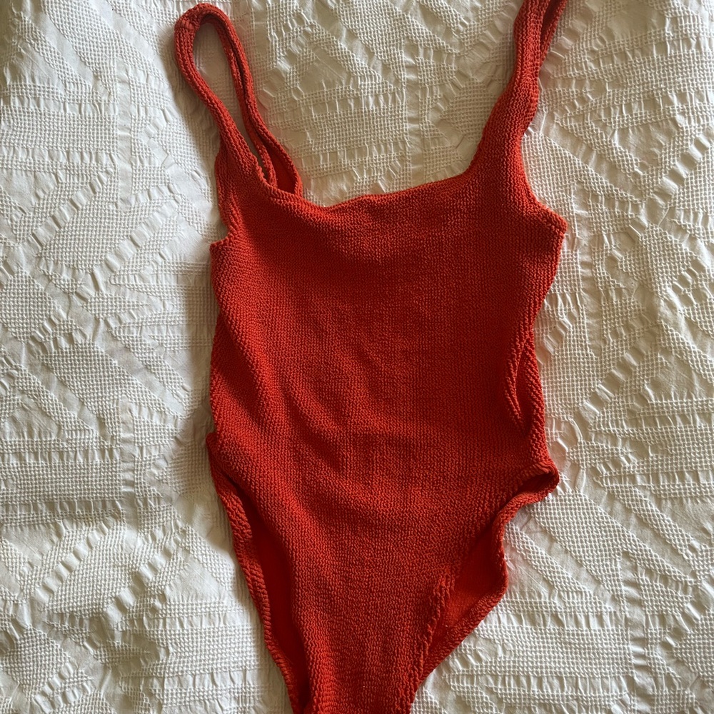 Youswim Aplomb one piece in tangerine orange